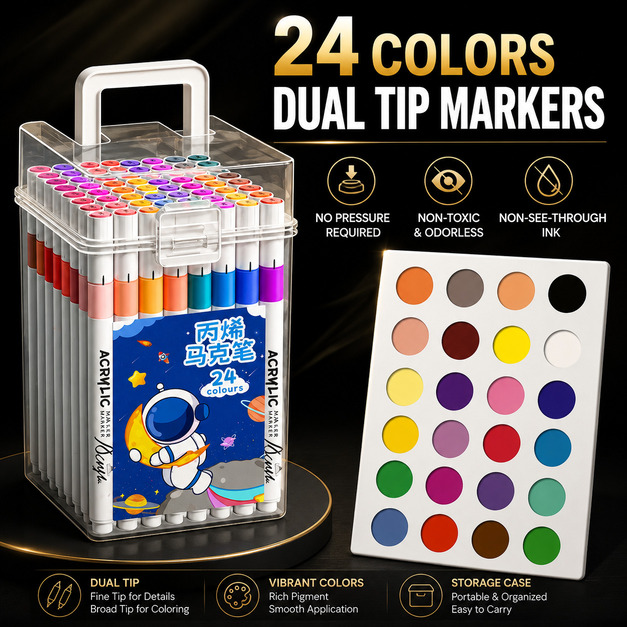 Acrylic marker promotion